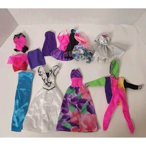 Vintage Barbie Doll Clothes Genuine and Homemade Bundle